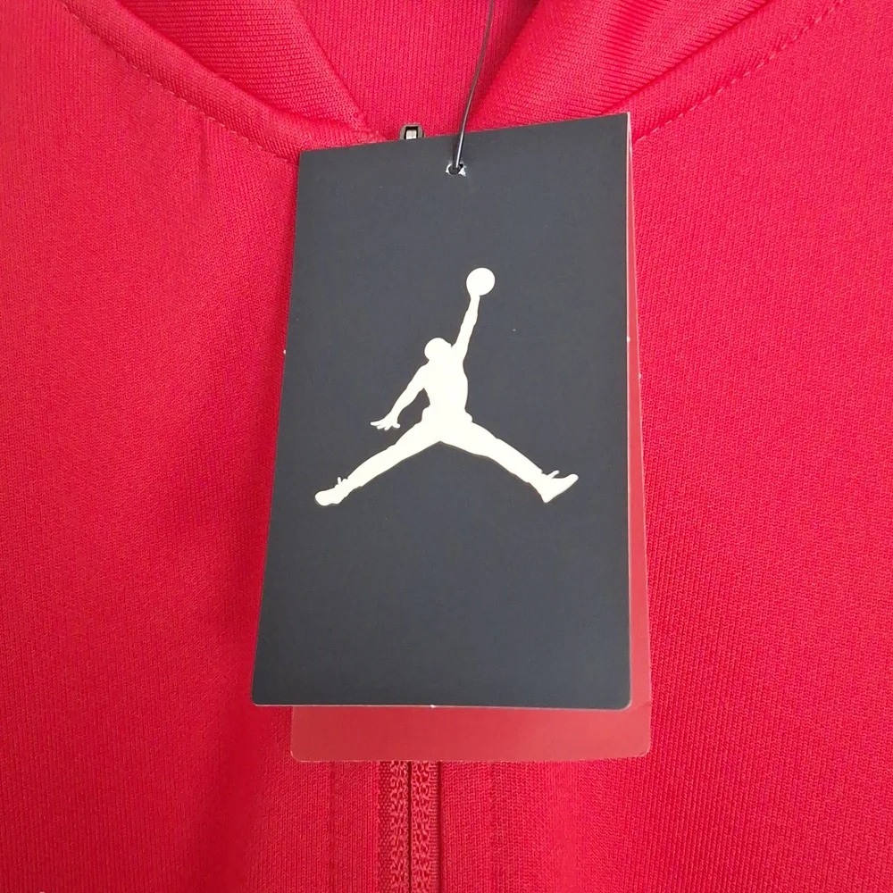 Nike dri-fit Jordan full zip jacket Size XLT NWT Red Jumpman